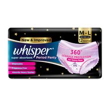 Whisper Bindazzz Nights Period Panty Combo