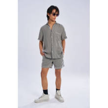 TERRA LUNA Charcoal Nevis Shorts