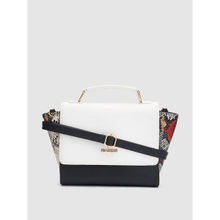 Pearlure Julia Sling Bag For Women Italian Vegan Leather With Detachable Strap - Black