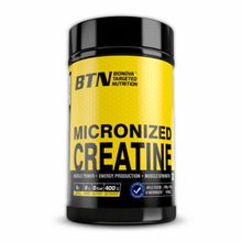 BTN Sports Micronized Creatine Workout Supplement For Muscle Strength (Unflavoured)