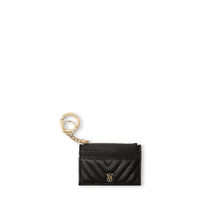 Victoria's Secret Card Case Keychain Black