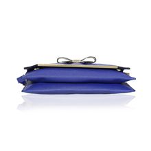 KLEIO Party Metal Bow Sling Clutch For Women