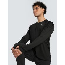 Puma Velocity Long Sleeve Running Mens Black T-Shirt