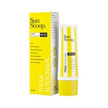 Sunscoop Matte Sunscreen SPF 60 PA+++, Ultra-Lightweight & No White Cast