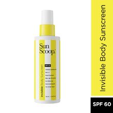 SunScoop Invisible Body Sunscreen SPF 60 - For All Skin Types