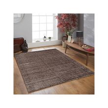 OBSESSIONS Super Soft Anti Static Striped Carpet, Brown
