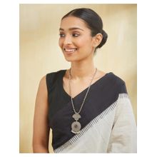 Fabindia Women Silver Metal Long Necklace