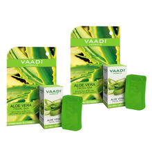 Vaadi Herbals Aloe Vera Facial Bar with Extract Of Tea Tree -Pack of 2