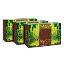 Vaadi Herbals Anti-Acne Soap With Becalming & Tea Tree Oil - Pack of 3