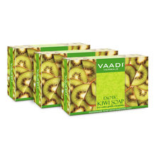 Vaadi Herbals Exotic Kiwi Soap For Extra Gentle Cleansing - Pack of 3