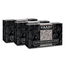 Vaadi Herbals Activated Charcoal Soap - Pack of 3