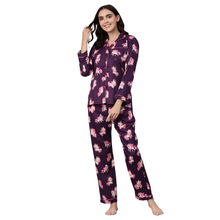 Pyjama Party Unicorn & Fantasy Women's Cotton Pyjama Set - Purple