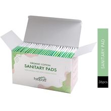 Fabpad Organic Cotton Sanitary Pads with Disposable Cover - Pack of 36(290 mm)