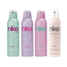 Nike A Sparkling + Loving Floral + Sweet Blossom + The Perfume Deodorant For Women - Pack Of 4