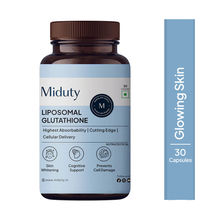 Miduty Liposomal Glutathione 40% Anti Aging Skin Brightening 8x Absorption