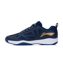 Li-Ning Ultra Fly Non-marking Badminton Shoes for Unisex - Navy And Gold
