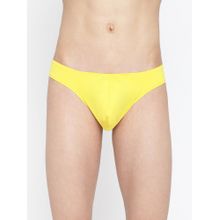 La Intimo Yellow Semi-Seamless Featherlight Brief