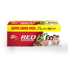 Dabur Red Paste Mega Super Saver Pack of 2