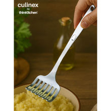 Culinex by thinKitchen Harmony 18-8 Stainless Steel Hollow Handle Potato Masher