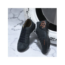 WOODLAND Men Casual Lace-Ups Navy Blue Sneakers