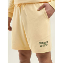 Levi's Men Yellow Regular Fit Shorts