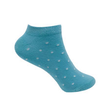 Mint & Oak Dot Me Socks For Women - Blue (FREE SIZE)