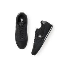 U.S. POLO ASSN. Men Eliza 2.0 Black Work Casuals Lace Up Shoes