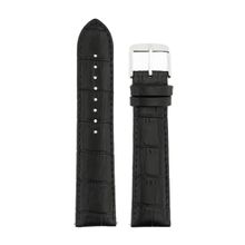 Titan 22 mm Black Genuine Leather Strap for Men Nf101015022Sq-P