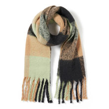 Forever New Ellie Chunky Check Scarf-Multi-Colour