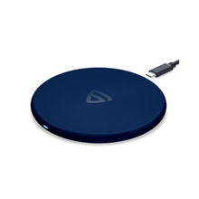 RAEGR Arc 400 Type-C PD Qi-Certified 10W-7.5W Wireless Charger with Fireproof ABS - Midnight Blue