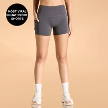 Kica High-Waisted Workout Booty Shorts with Pockets in KICASKN™ Fabric