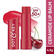 Dot & Key Barrier Repair Hydrating Lip Balm SPF 50 With Ceramides & Peptides Strawberry Red