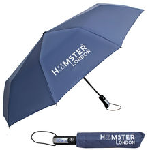 Hamster London Auto Upen & Close Blue Umbrella