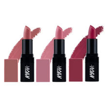 Nykaa Cosmetics Must Have Ultra Matte Mini Lipsticks - Cleopatra + Helena + Monalisa