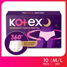 Kotex Overnight Period Panties (Medium/Large Size)