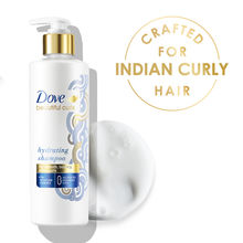 Dove Beautiful Curls Sulphate Free Hydrating Shampoo, With Tri-Moisture Essence For, Bouncy Curls