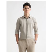 Arrow Newyork Mens Jaquard Manhattan Slim Fit Shirt