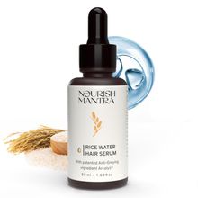 Nourish Mantra Anti-Greying Rice Water Serum to Stop Premature Hair Greying