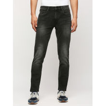 Pepe Jeans Vapour Tapered Fit Low Waist Jeans Black