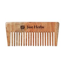Just Herbs Handmade Wide-Tooth Neem Comb