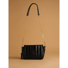 Eridani Pleated Black Aurelia Bag