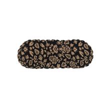 Belleven Cotton Asian Quilted Table Runner-Black