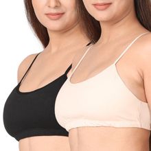 Adira Pack Of 2 Starter Bras - Padded - Multi-Color