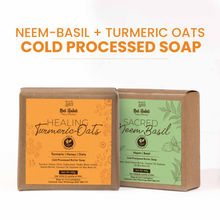 Nat Habit Fresh Sacred Neem Basil & Healing Turmeric Oats Soaps