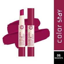 Colors Queen Color Stay Longlasting & Matte Lipstick Waterproof - 06 Magenta