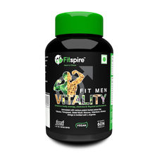 Fitspire Vitality Tablet for Men - 60 Tablets - Helps in Increasing Stamina Performance & Strength