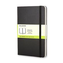 MOLESKINE Classic Notebook Plain Hard Cover Large Black