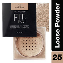 Maybelline New York Fit Me Loose Finishing Powder, Silky & Lightweight Powder - 15 Light