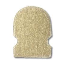 baes CLUB Brown Flax 100% Natural Exfloating Loofah Gloves