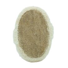 baes CLUB Brown Flax 100% Natural Exfoliating Sponge